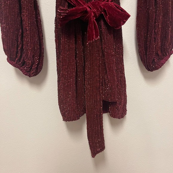 Retrofete Purple Mini Dress - Picture 12 of 14